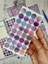 Monet Garden Mor Tonları 6 Yaprak 312 Adet Yuvarlak Kağıt Sticker Seti / Etiket / Çıkartma 3