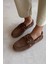 Alberta Camel Deri Loafer 1