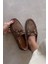 Alberta Camel Deri Loafer 5