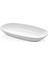 D3429.PW - Diamond 2'li Krem Beyaz Oval Tabak Seti 29X17 cm, Thermoset Melamin 2