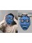 Nessiworld Frankenstein Temalı Sallanan Oynar Gözlü Maske 3