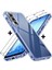 Samsung Galaxy A17 Kılıf Kamera Çıkıntılı Korumalı Yumuşak Şeffaf Silikon + 9h Ekran Koruyucu Cam Set 2in1 1