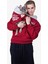 Oversize Brooklyn Bordo Hoodie People Sahipler Için SK-107 1