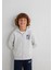 Fermuarlı Gri Erkek Çocuk Sweatshirt M6S10138-88467 1