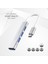 Port Multi Usb-C To USB 3.0 Adaptör | Hızlı Veri Transferi 4'ü 1 Arada Çok Fonksiyonlu Çözüm 3