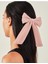 Pleated Bow Pink 1