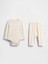 Bebek Kırık Beyaz Baby Softspun Bodysuit Outfit Set 1