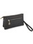 1055 Kadın Çapraz ve Clutch Çanta Bilek ve Çapraz Askılı Çanta Siyah Baskılı 4