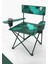 Qufi Katlanır Kamp Piknik Sandalyesi Rejisör Koltuğu - 2 Adet Yeşil + Kamp Sehpası 4