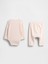 Bebek Açık Pembe Baby Softspun Bodysuit Outfit Set 3