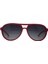 Kemik Güneş Gözlüğü ( Mat Kırmızı Çerçeve ) SS142 C69M-7 2