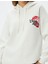 Oversize Kapüşonlu Sweatshirt Arkası Meyve Baskılı Şardonlu 5