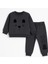 Tuma Collectıon Erkek Çocuk Panda Desenli Mevsimlik Eşofman Takım Uzun Kollu Pamuklu Sweatshirt Alt 1-2-3-4 Yaş 5