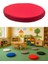 Anaokulu Kreş Aktivite Minderi, Bahçe, Dekor, Sandalye Minderi 40X5 cm Yuvarlak Minder 1