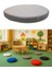 Anaokulu Kreş Aktivite Minderi, Bahçe, Dekor, Sandalye Minderi 40X5 cm Yuvarlak Minder 1