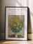 Siyah Çerçeveli Tablo, Claude Monet Sarı Çiçek Tablosu, Salon Dekoru Poster No: 113560 2