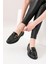 Siena Kadın Siyah Makosen Casual Loafer Günlük Ayakkabı 4