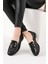 Siena Kadın Siyah Makosen Casual Loafer Günlük Ayakkabı 5
