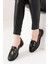 Siena Kadın Siyah Makosen Casual Loafer Günlük Ayakkabı 3