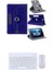 Pad 7s Pro 12.5 Kılıf Uyumlu Standlı Kablosuz Bluetooth Klavye Mouse Set 1