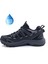 HM350143B Su Geçirmez Siyah Kadın Uniseks Treking Outdoor Spor Ayakkabı 2