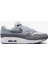 Air Max 1 Erkek Gri Spor Ayakkabı HM9936-001 (Dar Kalıp) 1