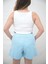 Keten Şehir Boy Şort 3