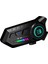 X3 Motor Kask Kulaklık Rgb Modlu Su Geçirmez 5.3 Bluetooth Intercom 1