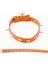 Dokuma Çivili Köpek Boyun Tasması - 4*70 cm - Turuncu 1
