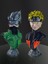 Naruto Kakashi Hatake ve Naruto Uzumaki Aksiyon Figür Biblo Büst-Anime Manga Figür 1