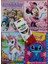 4 Adet Stickerli Boyama Kitabı ve 12 Li Kuruboya (Crybaby/minnie/unicorn/stitch) 1