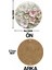 3D Çiçek ve Kelebek Desenli Uv Baskı Mdf Duvar Süsü – 33X33 cm & 20X20 cm DT158 5