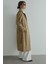 Camel Rue Gömlek Yaka Trençkot 2