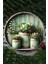 Dekoratif Uv Baskı Mdf Duvar Süsü – Sukulent Tasarımlı – 33X33 cm & 20X20 cm DT163 2