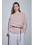 Pudra Ole Oversize Keten Bluz 1