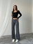 Kadın Taş Desenli Wide Leg Kadın Pantolon 2