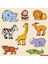 CS-1009 Safari Hayvanları Ahşap Yapboz 2