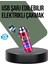 Güç Göstergeli Şarjlı Fenerli USB Elektrikli Çakmak 1