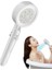 Beyaz Spa Modlu Filtreli Duş Başlığı 5 Fonksiyonlu Duş Fiskiyesi 1