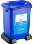SY-4395 Sıfır Atık Kağıt Geri Dönüşüm Çöp Kutusu 50 Lt Mavi 5 Adet 3