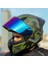 Rapid 2 Thunder Birds Full Face Motosiklet Kaskı Şeffaf + Gökkuşağı Vizörlü 5