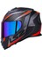 Storm 2 Racer Full Face Motosiklet Kaskı Gökkuşağı Vizörlü 4