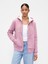 Kadın Açık Pembe Gap Logo Fermuarlı Sweatshirt 1