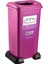 SY-4398 Sıfır Atık Ekmek Geri Dönüşüm Çöp Kutusu 70 Lt Mor 5 Adet 3
