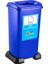 SY-4398 Sıfır Atık Kağıt Geri Dönüşüm Çöp Kutusu 70 Lt Mavi 5 Adet 3