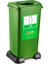 SY-4398 Sıfır Atık Cam Geri Dönüşüm Çöp Kutusu 70 Lt Yeşil 5 Adet 3