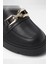 Mazey Ayakkabı Düz Oxford & Loafer - Siyah 5