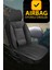 Citroen C-Elysée Alure -Active 2012-2017 Sarp Serisi Oto Koltuk Kılıfı 5’li Set – Airbag & Kolçak Uyumlu, 3 Katman, Deri+Lakost Siyah 2