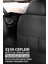 Citroen C-Elysée Alure -Active 2012-2017 Sarp Serisi Oto Koltuk Kılıfı 5’li Set – Airbag & Kolçak Uyumlu, 3 Katman, Deri+Lakost Siyah 4