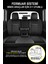 Kia Soul 2016-2019 Sarp Serisi Oto Koltuk Kılıfı 5’li Set – Airbag & Kolçak Uyumlu, 3 Katman, Deri+Lakost Siyah Beyaz 3